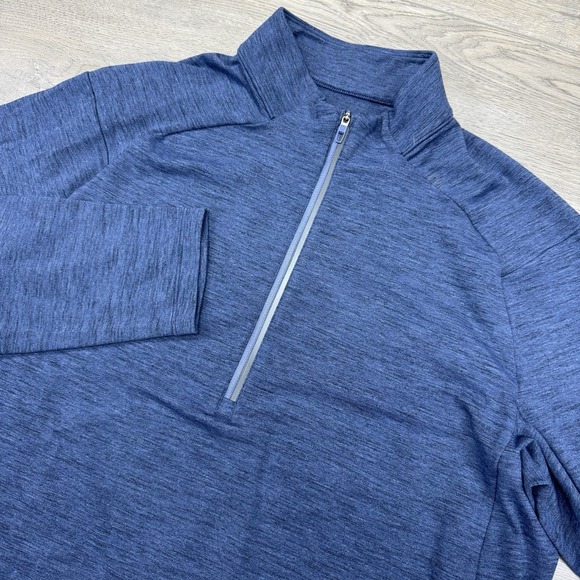 Lululemon Surge Warm Half 1/2 Zip Mens XL Lightweight Performance Pullover Shirt
